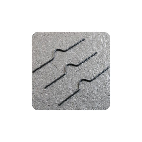 Hooks x black calendars 100-105mm 100 pieces
