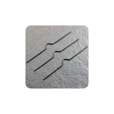 Hooks for calendars 150mm black 100 pieces