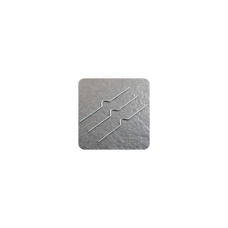 Hooks x calendars 150mm silver 100 pieces
