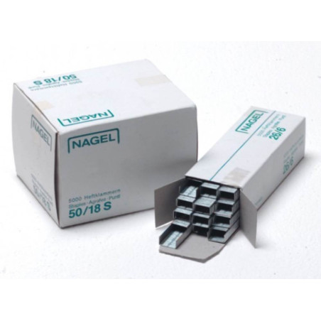 Punti metallici - Nagel 26/6 conf da 5000 pezzi