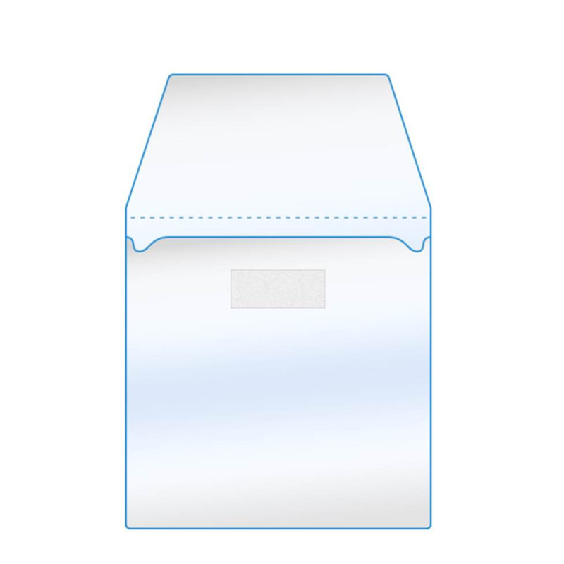 Busta porta CD c/patella  non adesive conf. 100 pezzi