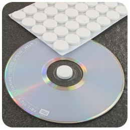 Reggi CD in spugna bianco conf. da 1000 pezzi