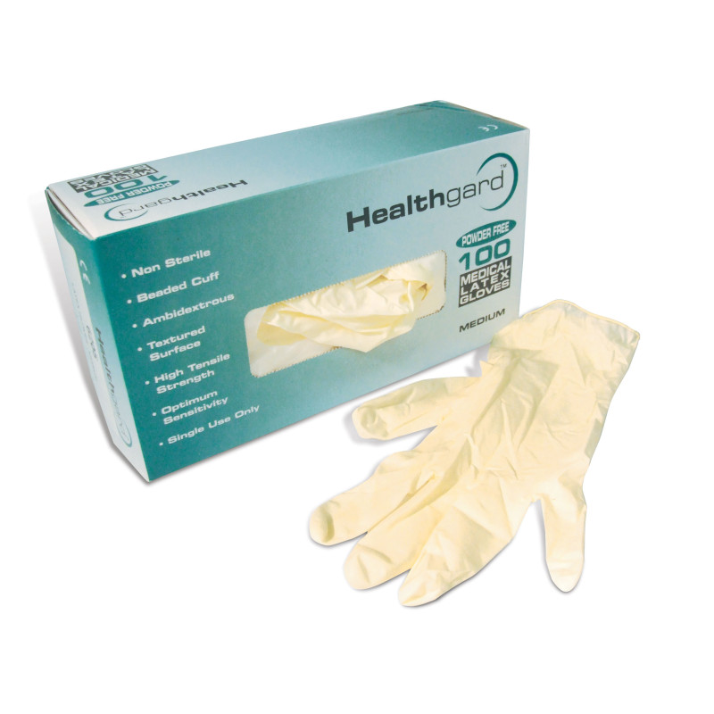 Latexhandschuhe L, 100 Stück pro Packung