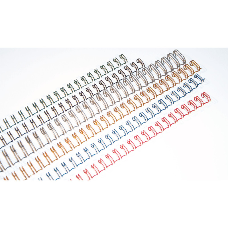 Spirali Renz 3:1 4 1/4\" nero A4 100 pezzi