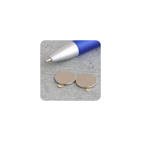 Monetine magnetiche 13x1mm conf. da 100 pezzi