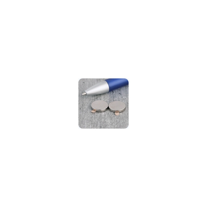 Monetine magnetiche 13x2mm conf. da 100 pezzi