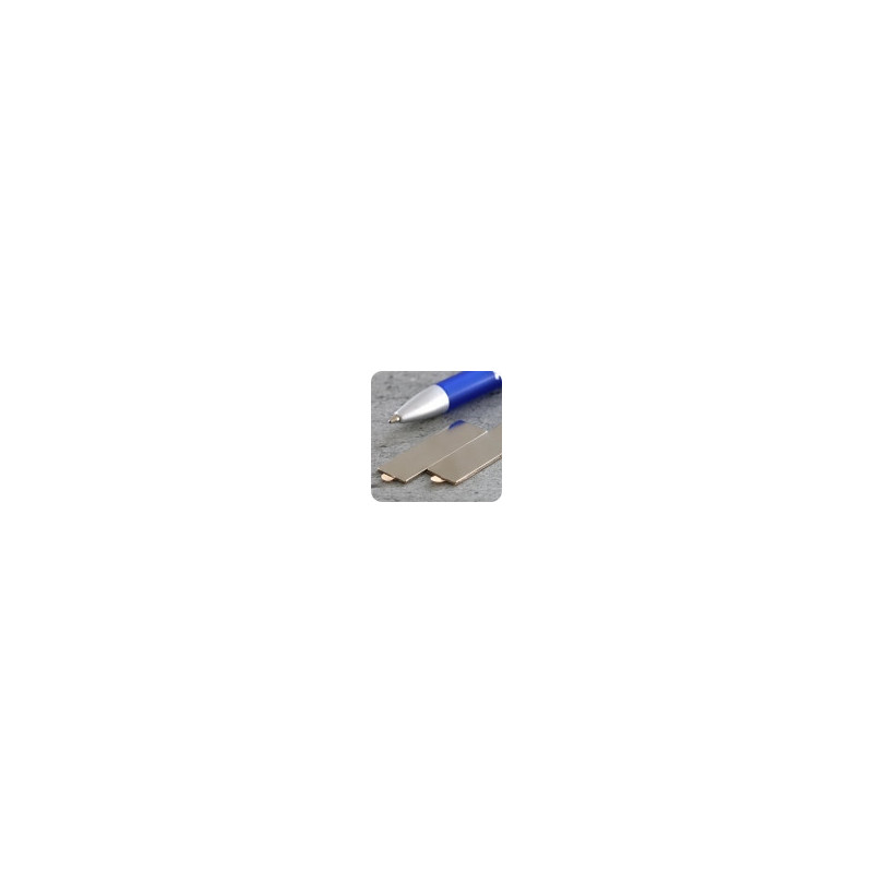 Rectangular magnets 100 pieces 40x12mm thickness 1mm
