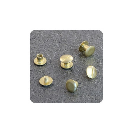 Brass buried screws 5mm pack of 1000
