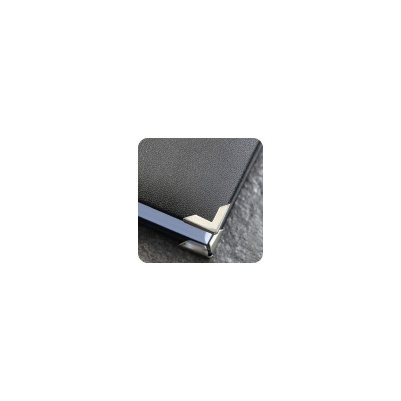 Angolini  in metallo 16mm nichelate 100 pezzi