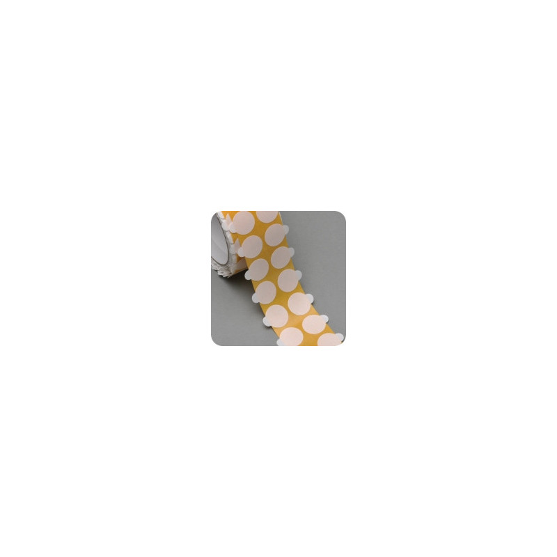 Permanent adhesive labels 25mm pack of 5000pcs