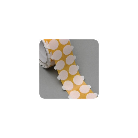 Permanent adhesive labels 25mm pack of 5000pcs