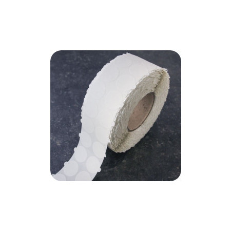 Removable adhesive labels 30mm pack of 5000pcs