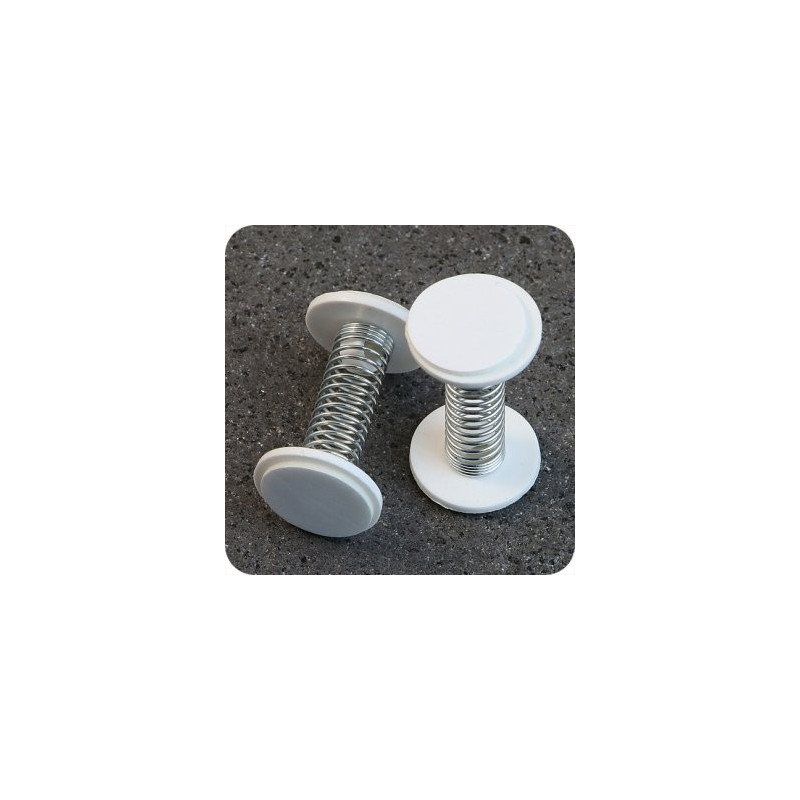 Wobbler mit Feder und Klebstoff Länge 35mm/19mm Durchmesser. Packung mit 100 Stück