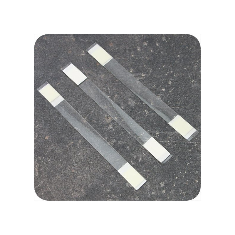 Wobbler transparent 150x14mm Verpackungseinheit 1000 Stück