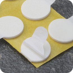 Sponge double-sided stickers 15mm pack of 1000 pcs