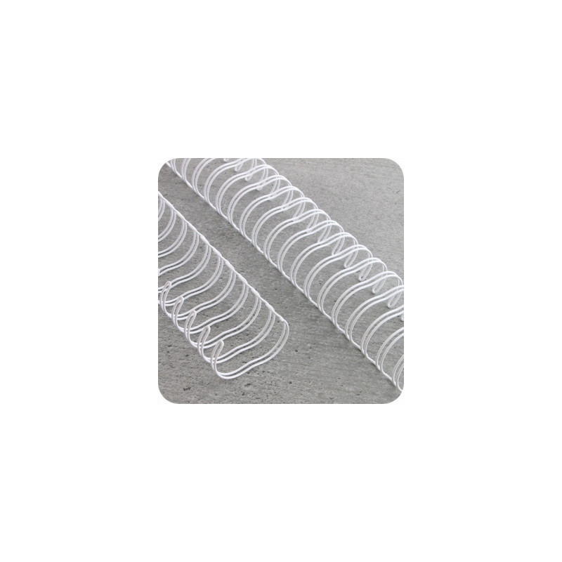 Spirali 2:1 14 7/8\" bianco A4 conf. 100