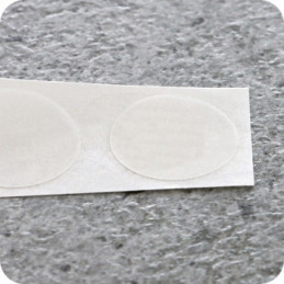 Bollini adesivi 40mm removibile conf. da 1000