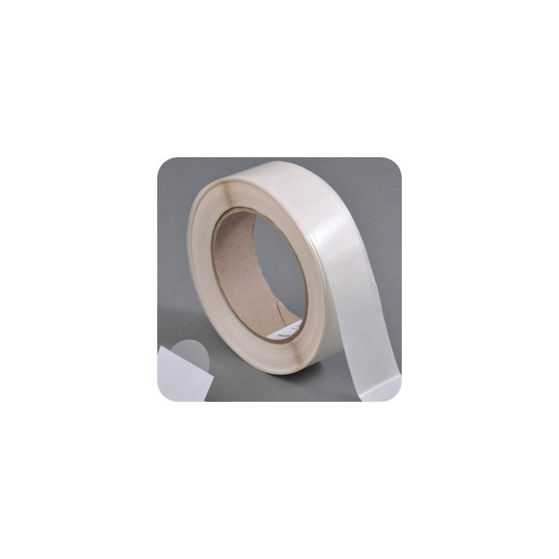 Permanent adhesive stickers 50mm pack of 1000