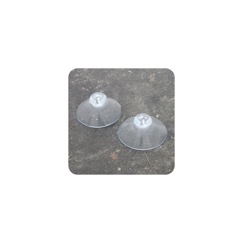 Transparent suction cups 32mm pack of 100 pieces
