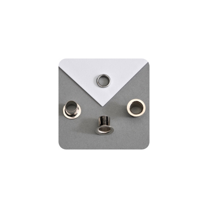 Nickel-plated eyelets 100x67x50x06mm pack of 1000