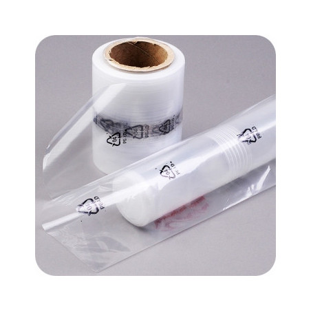 PE 50mù 200mm Schlauchfolie 500m Rolle