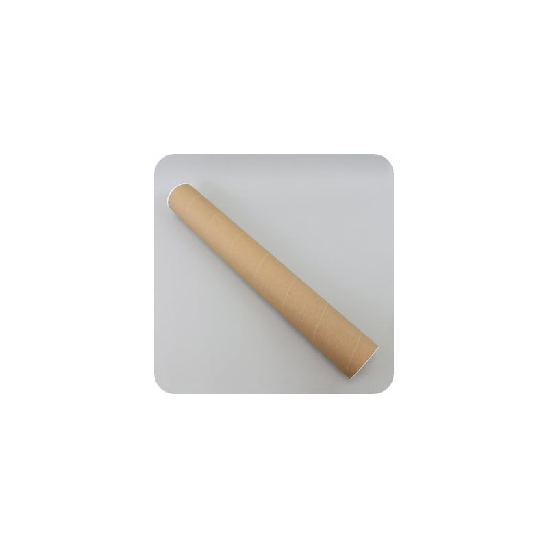 Tubi in  cartoni con coperchio 75x10cm 20 pezzi