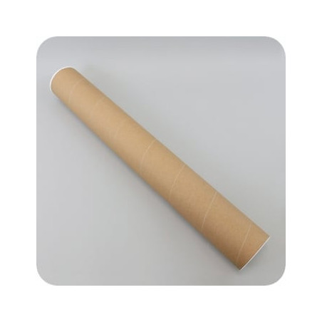 Tubi in  cartoni con coperchio 75x10cm 20 pezzi