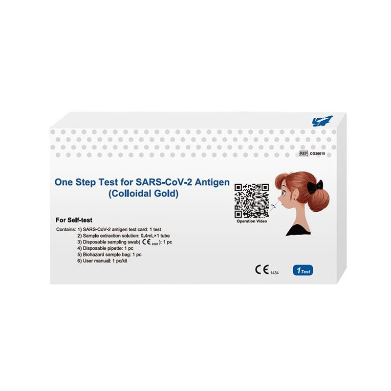 Getein Biotech® One Step Test for SARS-CoV-2 Antigen (Colloidal Gold)