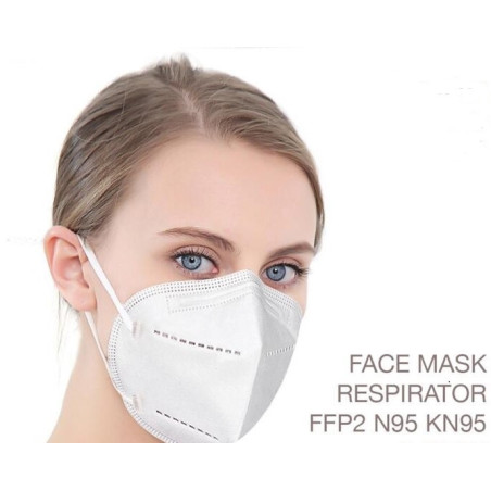 FFP2 Masks EN149 pack of 100 antibacterial CE certified