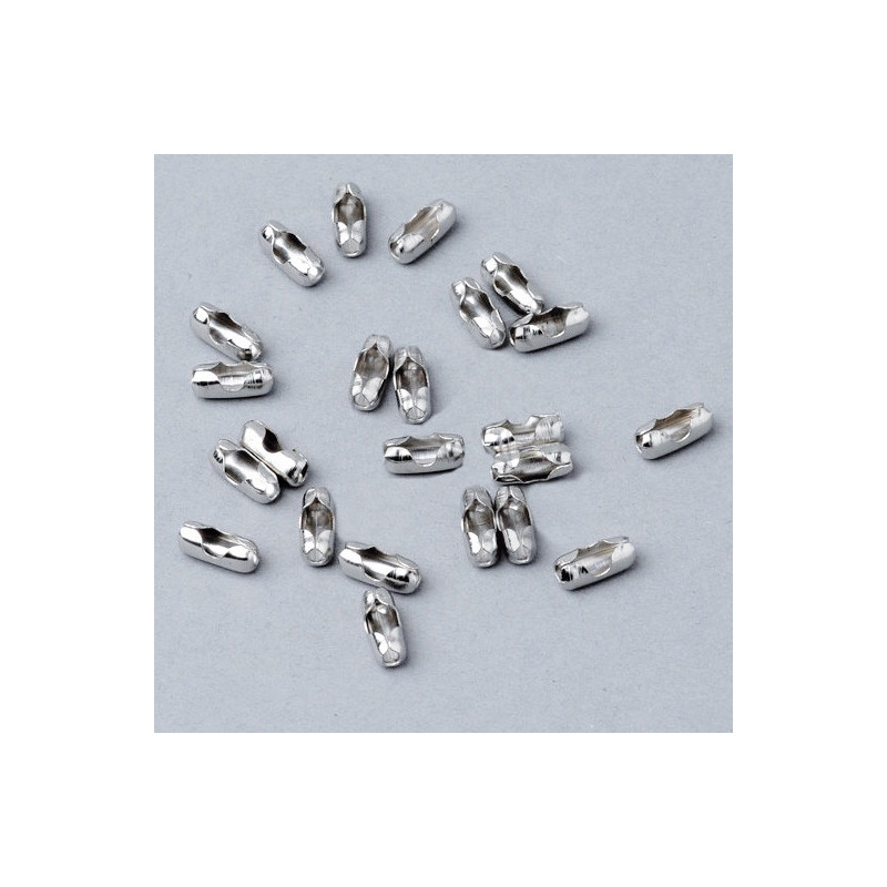 Nickel-plated compasses Conf 100pcs