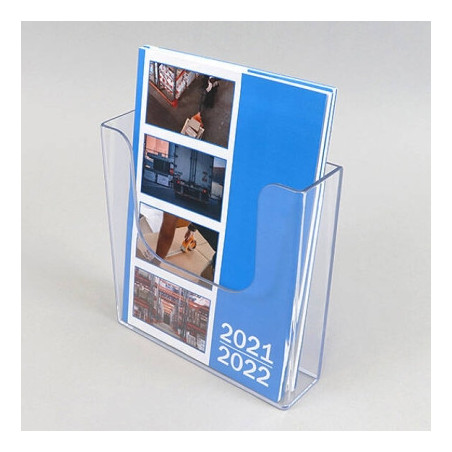 Transparent displays A5 brochure holder 164 x 167 x 42 mm