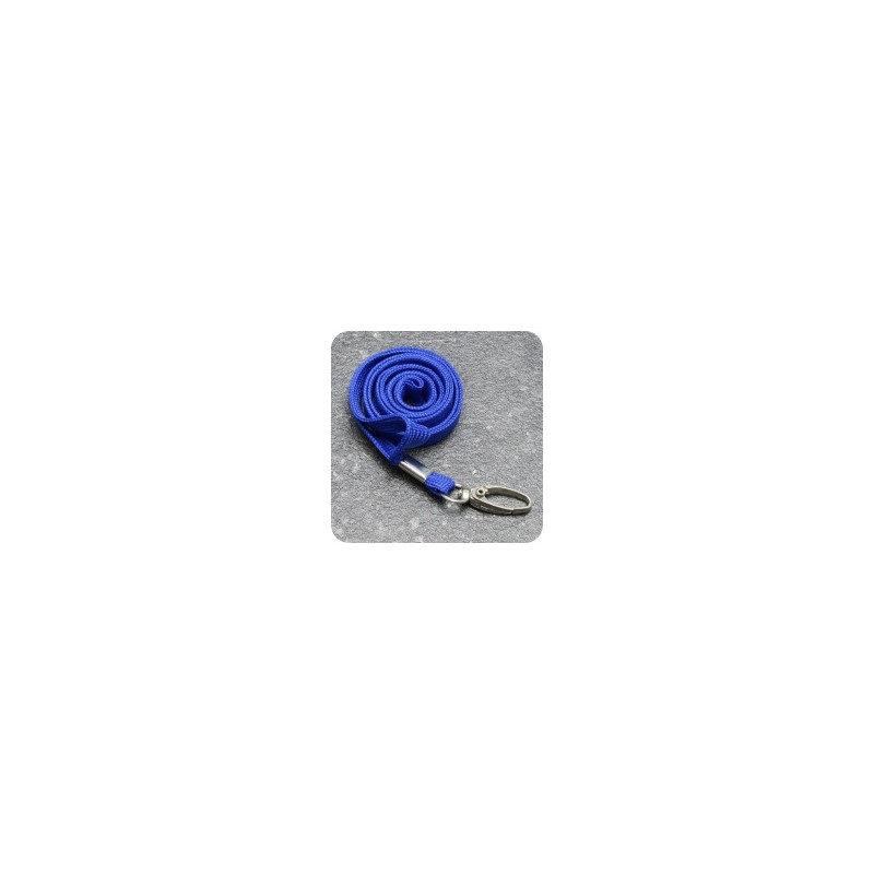 Blue badge lanyard