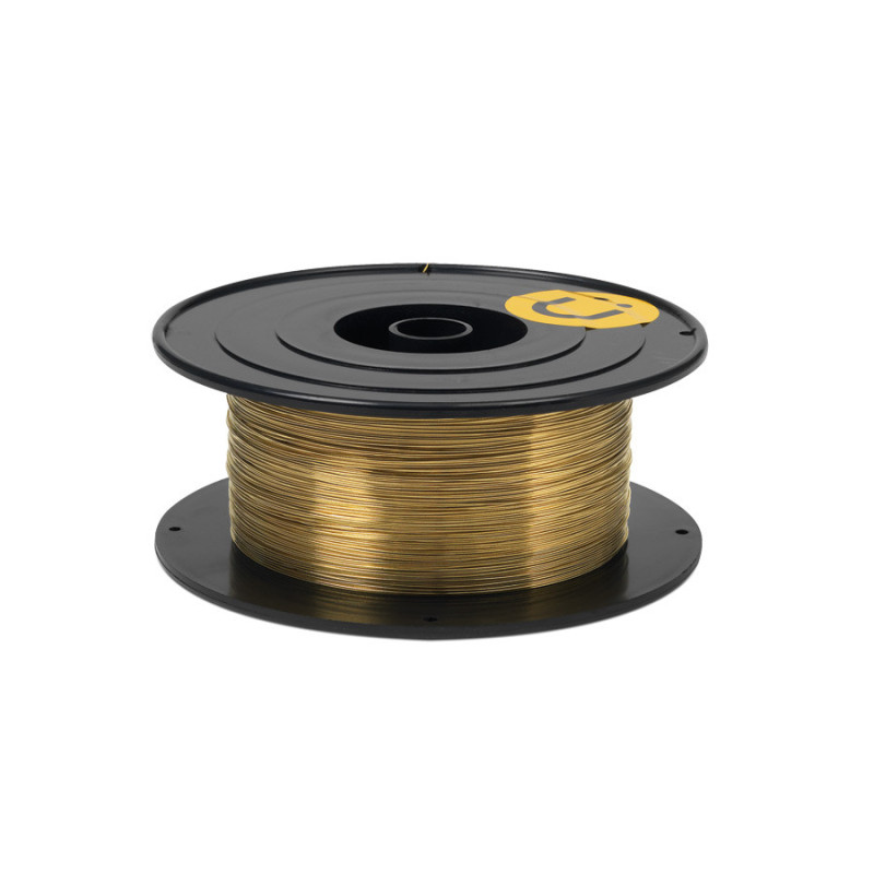 Filo metallico per cucitrice 0,55mm in colore oro 2kg