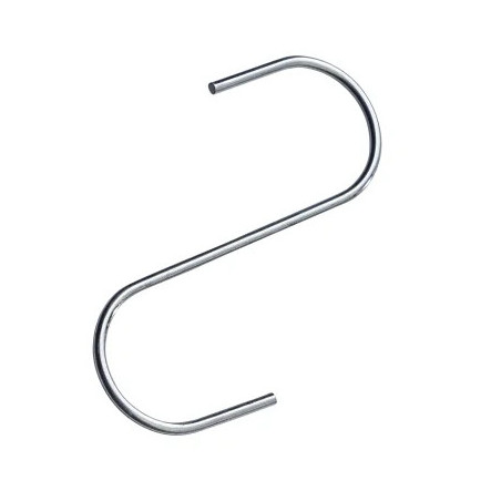 Metal S hook 65mm 100 pieces
