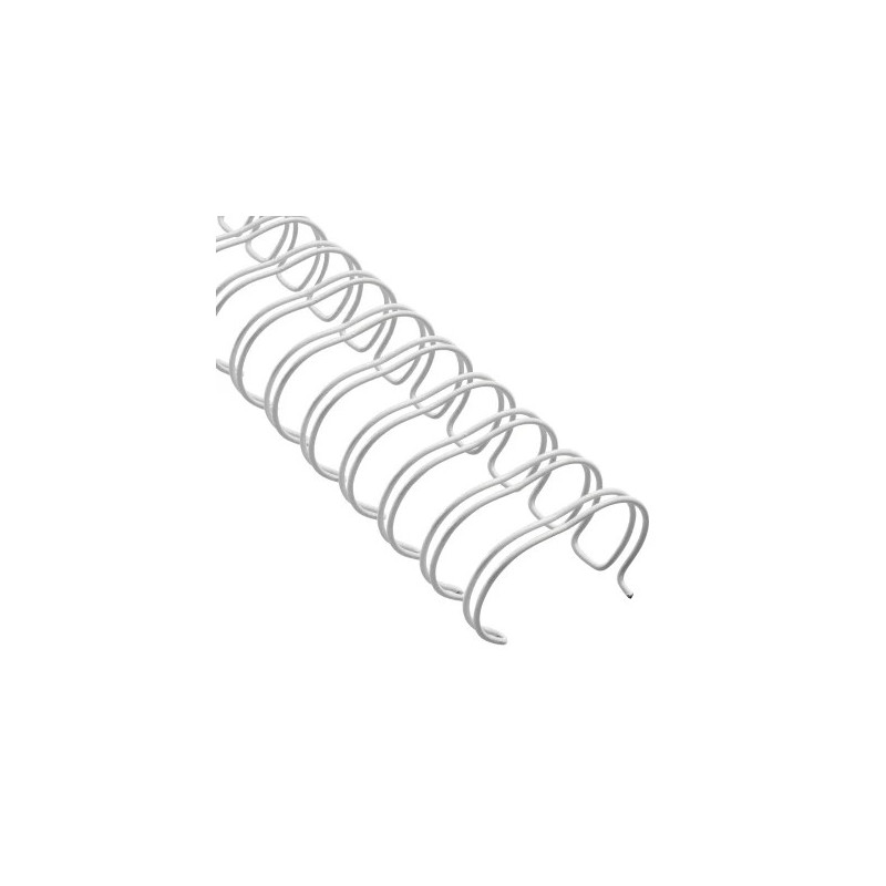 Spirali Renz 2:1  5/8 argento A4 100 pezzi