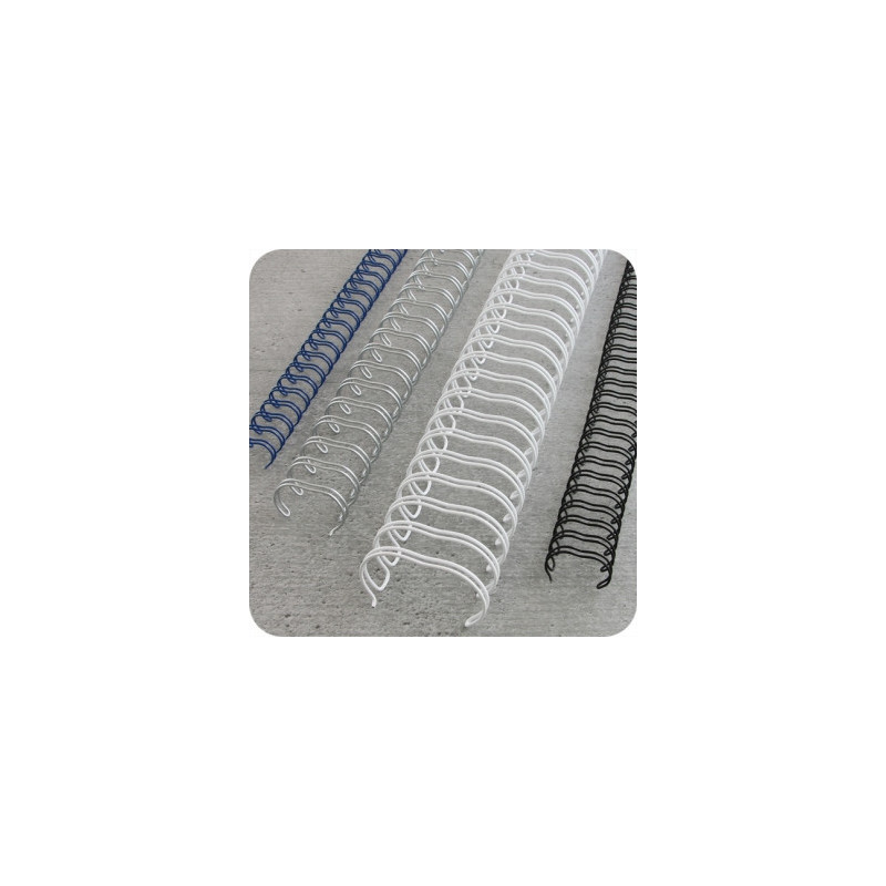 Spirali Metalliche 1/2  A4 occhielli 34 conf. da 100 varie colori