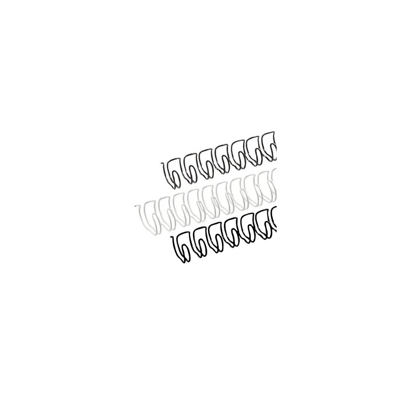 Spirali Metalliche1/4  A5 occhielli 24 conf. da 100 varie colori