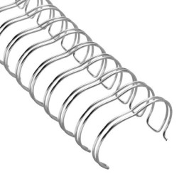 Spirale Renz 2.1  1" argento A4 conf. 100 pezzi