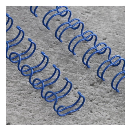 Spirals 2:1 12 3/4" blue A5 100 pieces