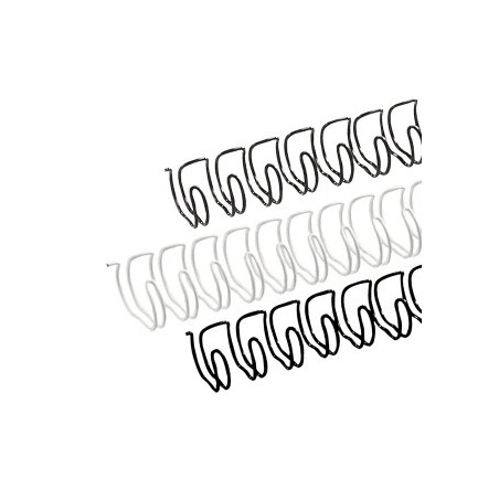 Spirali metalliche 1/2 A5 conf. 100 pezzi varie colori