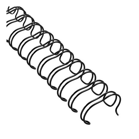 Spiral 2:1 14 7/8" black A5 100 pieces
