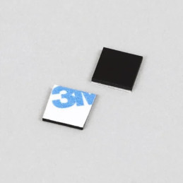 Piastrine magnetiche, autoadesivo spessore 1mm 100 pezzi varie misure
