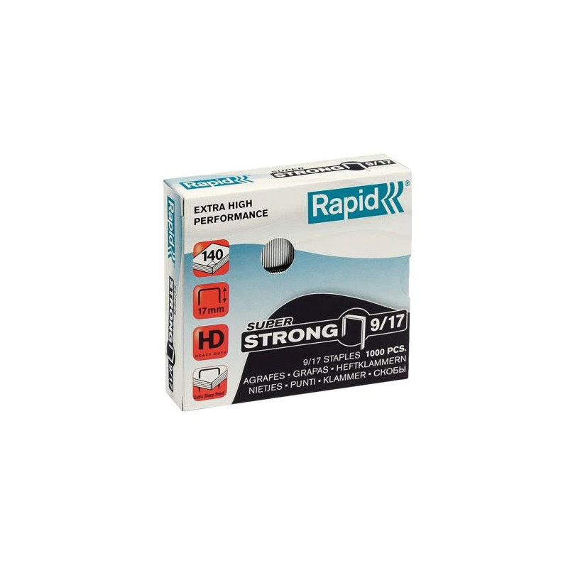 Punti Rapid SUPER FORTI 9/17 1000 pezzi