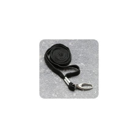 Cordoncino porta badge NERO 1000 pezzi