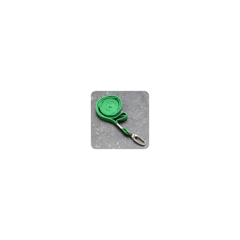 Cordoncino porta badge VERDE 100 pezzi