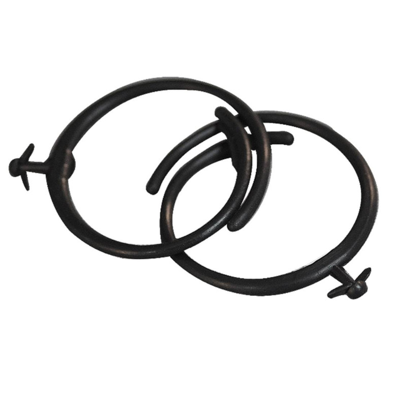 Verstellbare Ringe für Flaschen 37mm - Schwarz