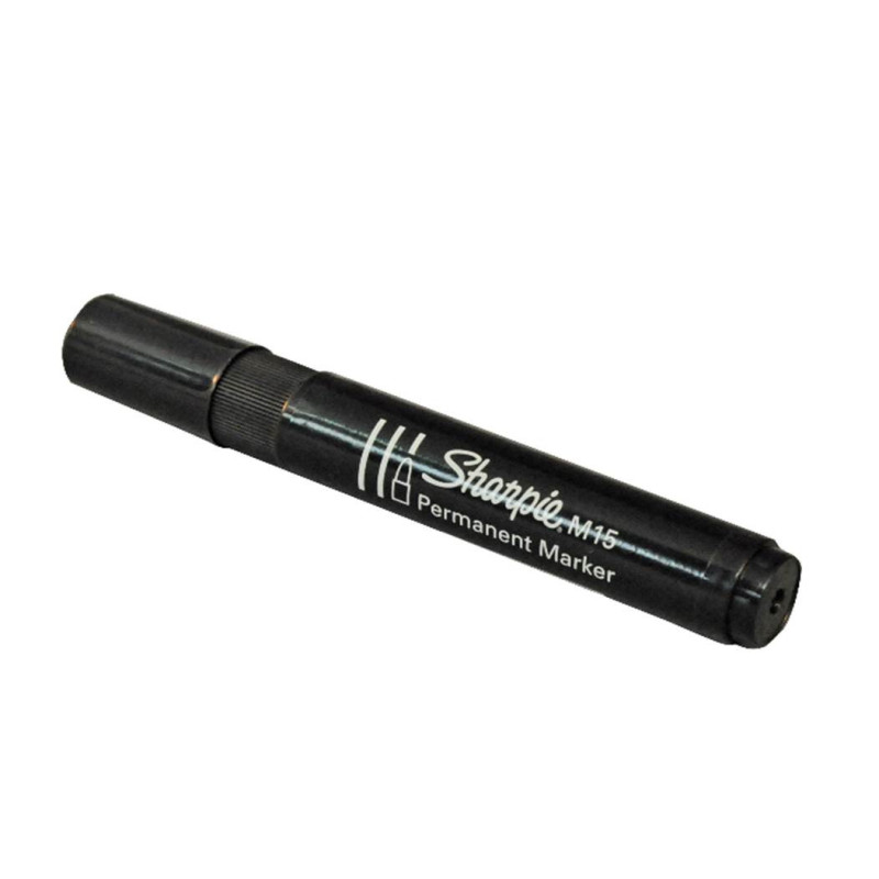 Marker - permanente schwarze Tinte, 10 Stück Packung
