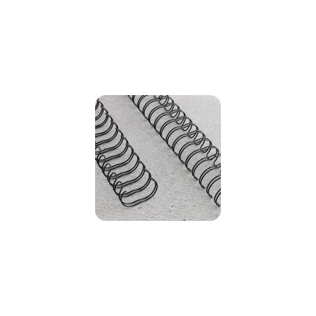 Spirali 3:1 8 1/2\" nero A4 250 pezzi